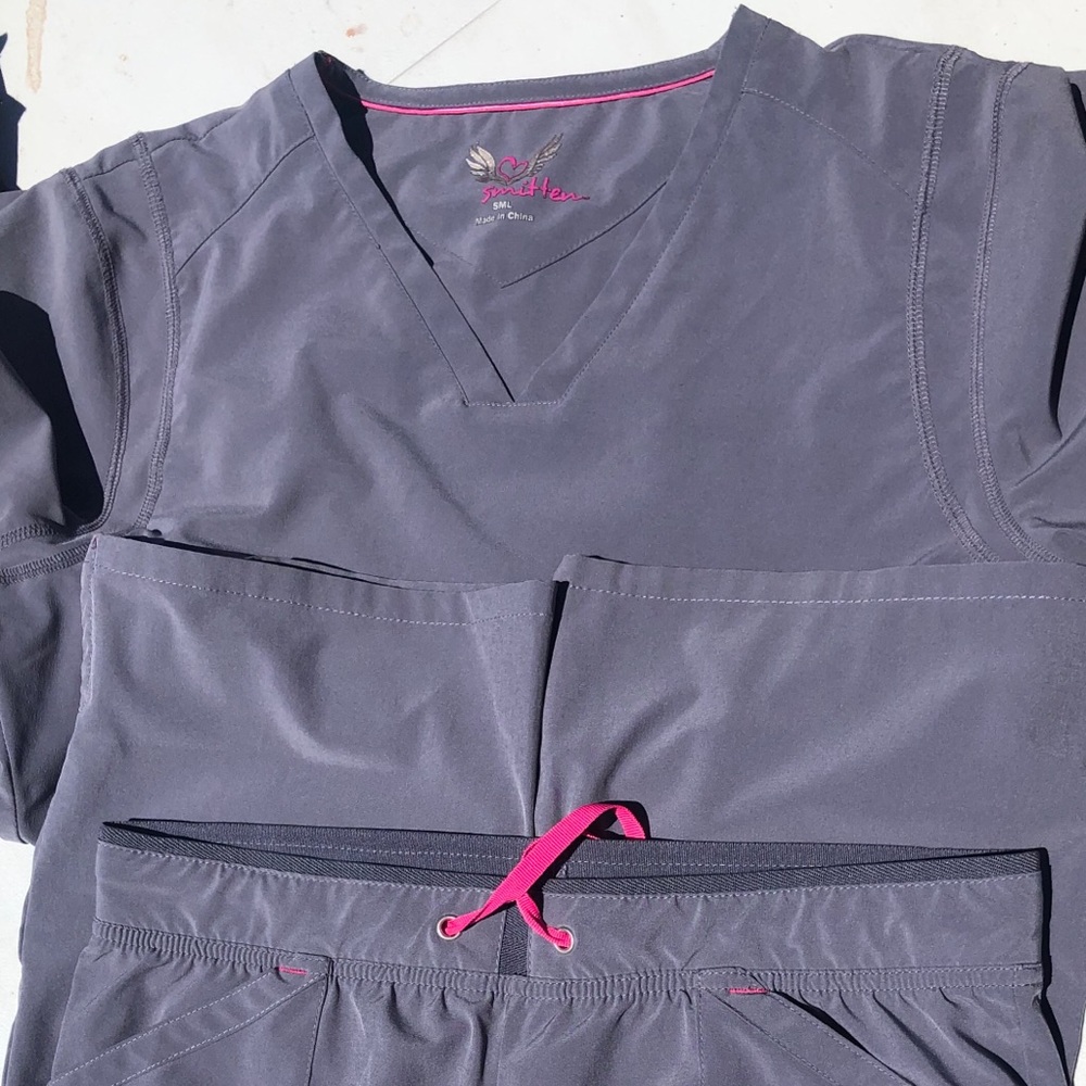 Smitten scrubs size small